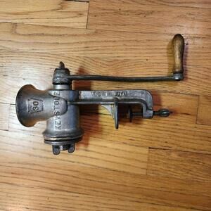 Keystone Number 30 Cast Iron Meat Grinder